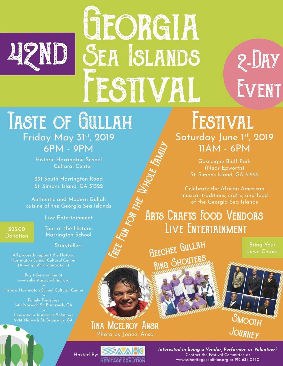 2019 Sea Islands Festival