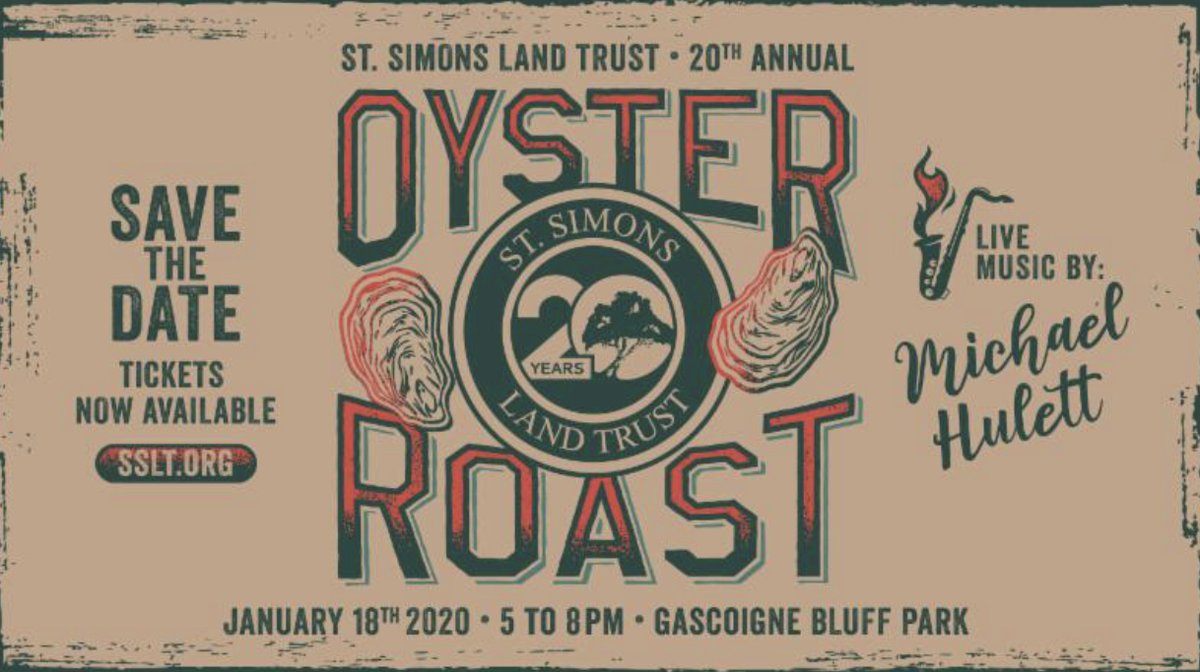 St. Simons Land Trust 20th Annual Oyster Roast