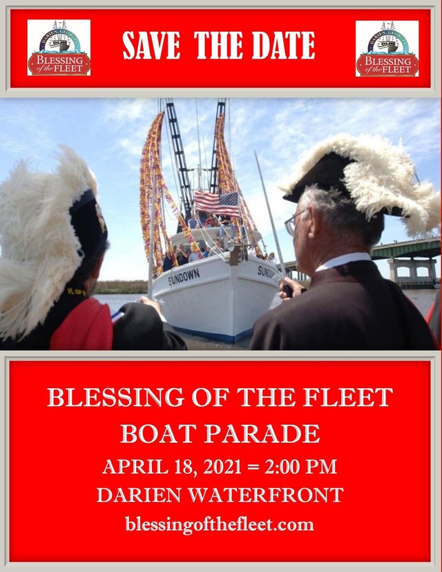 2021 Darien Blessing of the Fleet Boat Parade