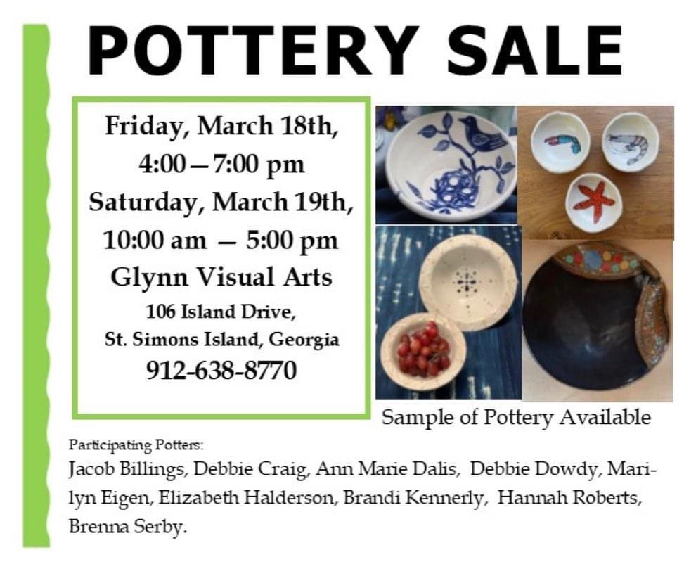 Pottery for Adults and Kids — Glynn Visual Arts