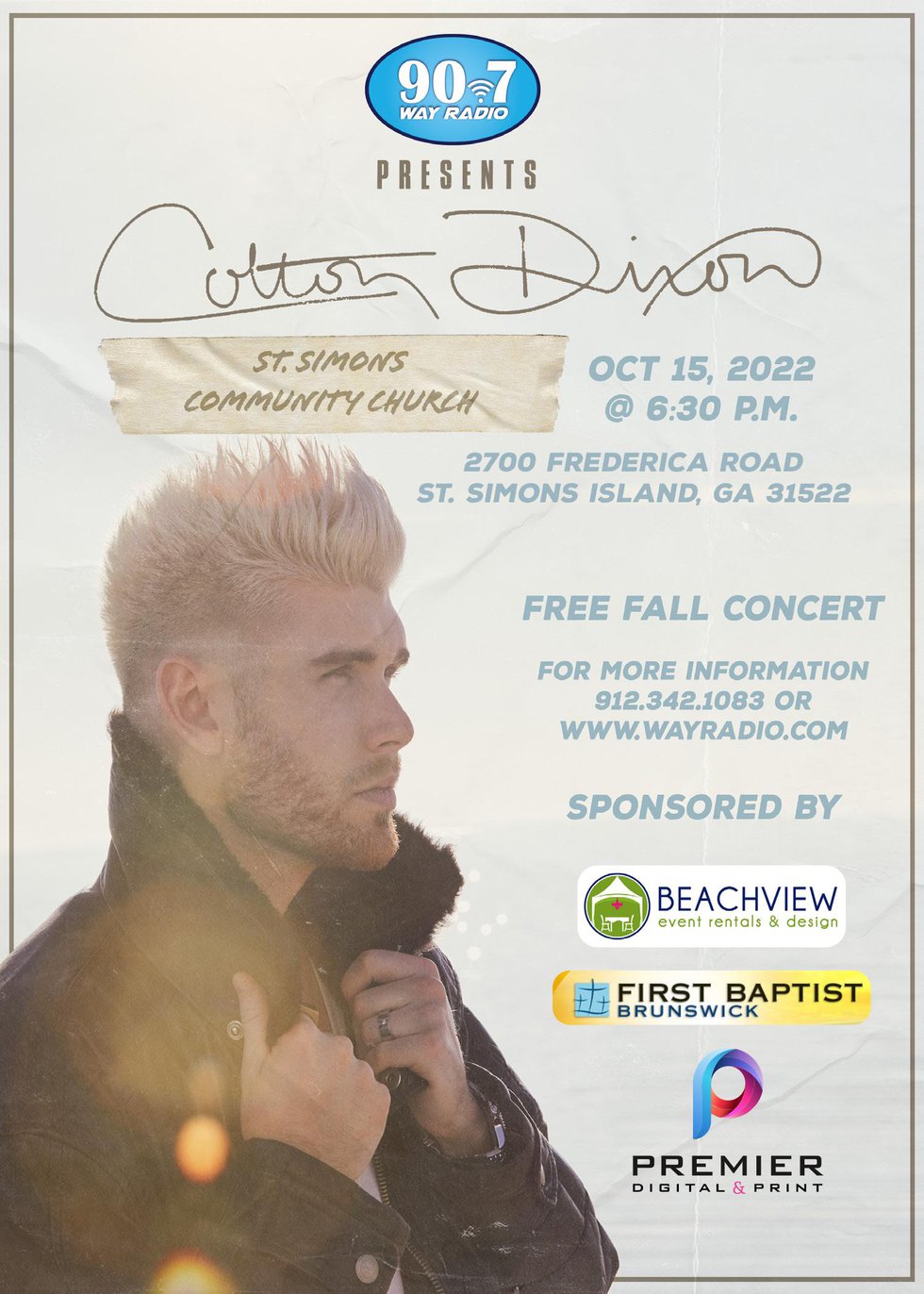 Free Concert with Colton Dixon