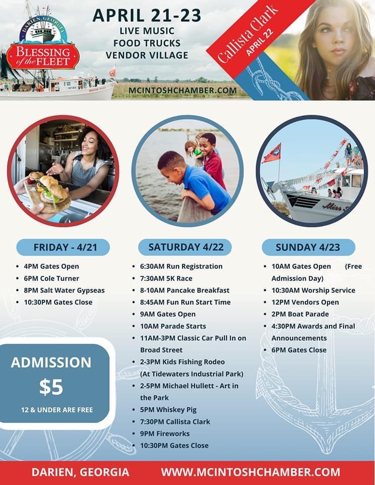 55th Annual Darien Blessing of the Fleet Festival 2023