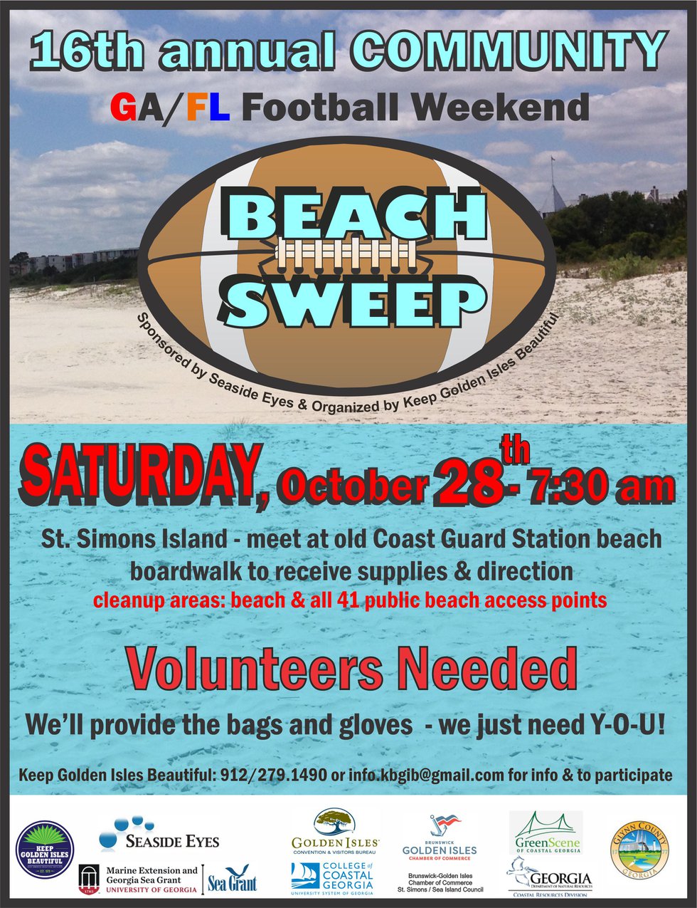 16th Annal GA-FL Weekend Community Beach Sweep