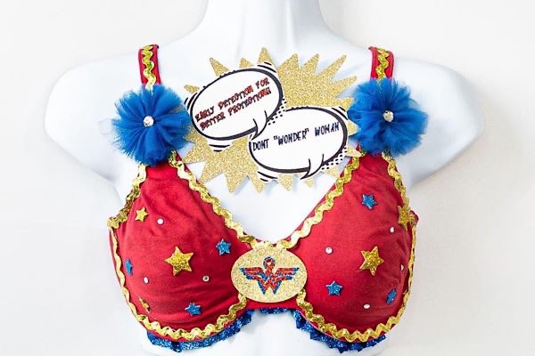 ARTrageous bra wonder woman