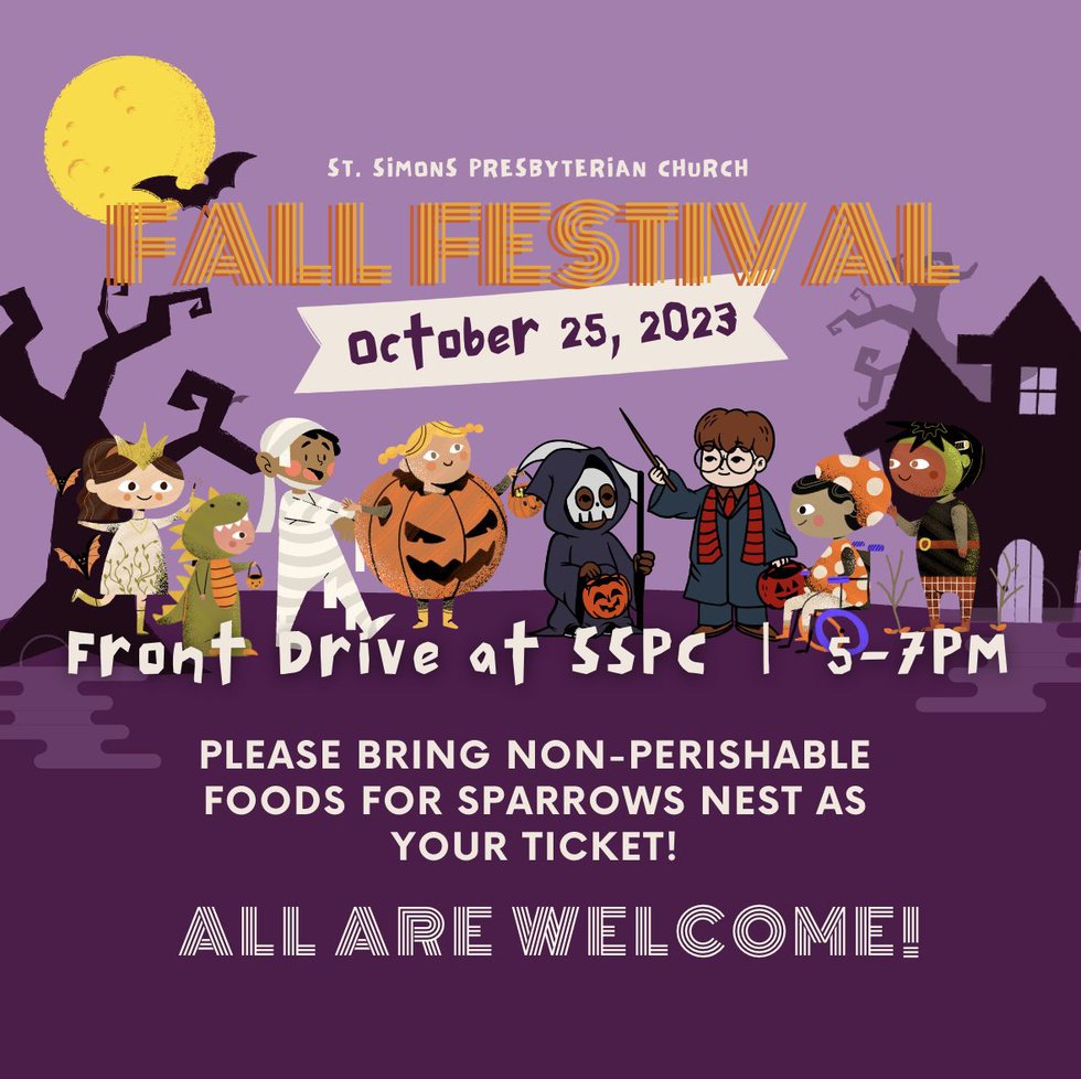 St Simons Presbyterian Fall Festival 2023
