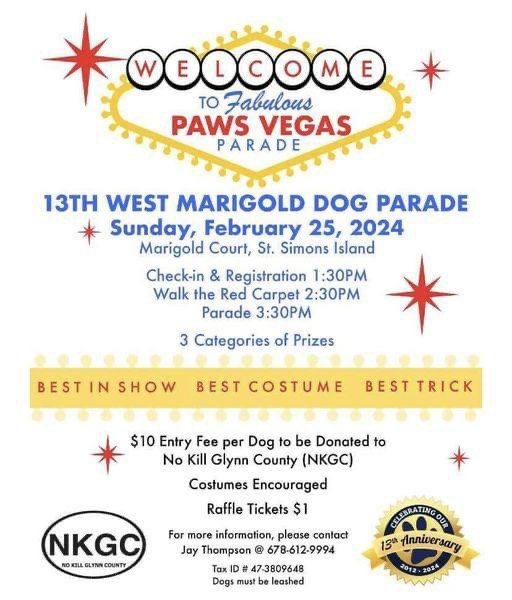 Marigold Dog Parade 2024