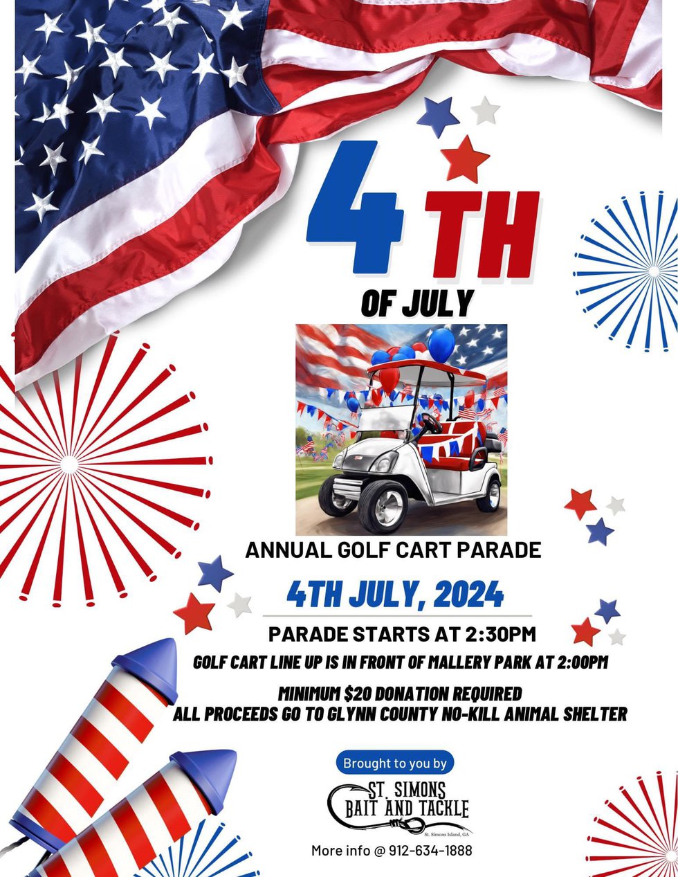4th of July Sunshine Festival Golf Cart Parade 2024