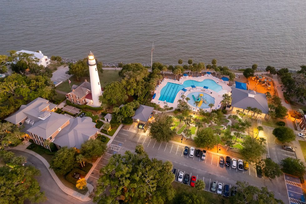 Aerial shot lighthouse neptune park fun zone.jpg