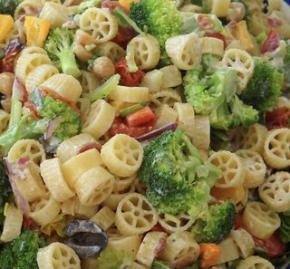 Wheelie Yummy Pasta Salad