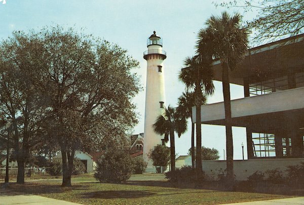 Glynn County Casino with St. Simons Lighthouse in background