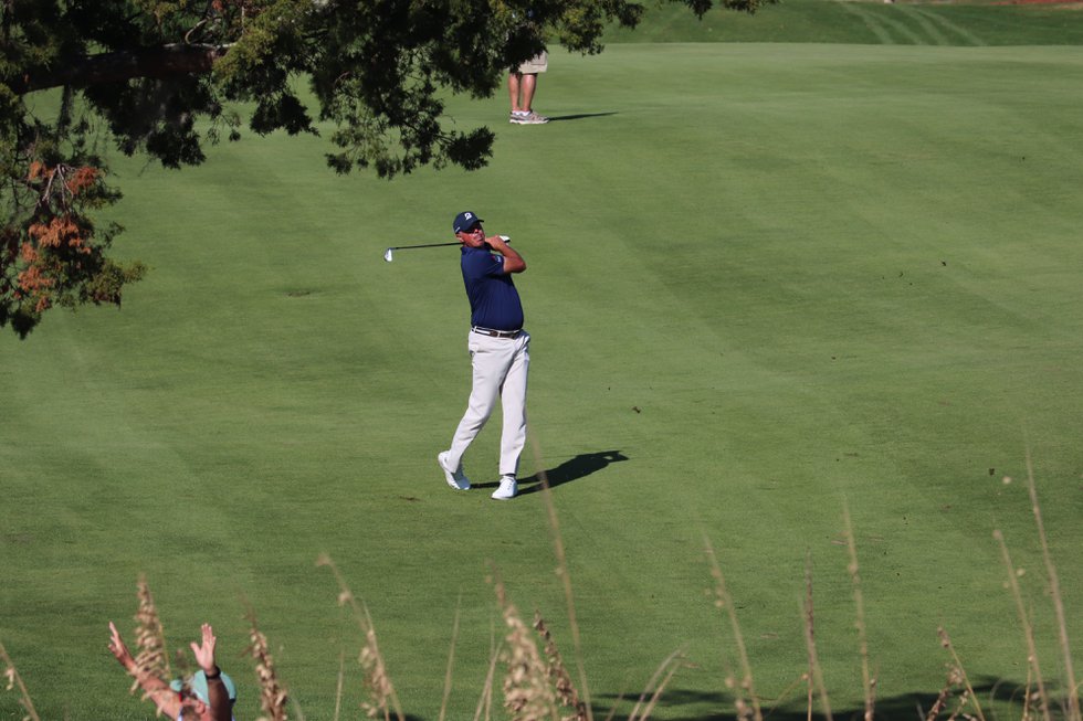 Matt Kuchar at work