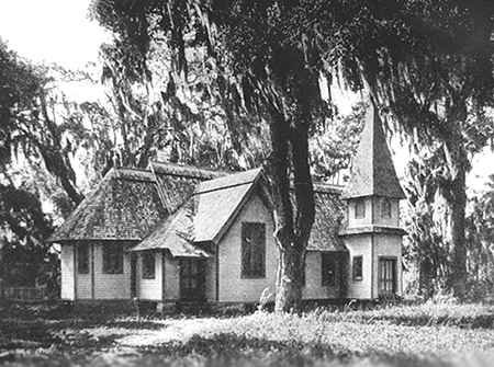 Vintage photo christ church