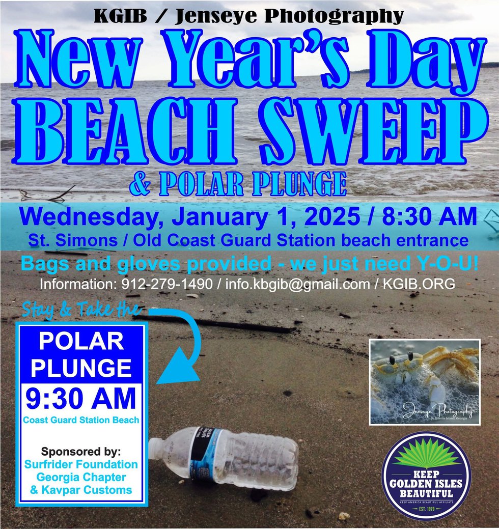 New Year’s Day Beach Sweep and Polar Plunge