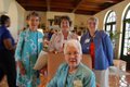 Harriet Claxton, Martha Green, Gay Dekle (seated), Susan Johnson